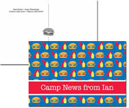 Postcards by iDesign - Hamburgers (Camp)